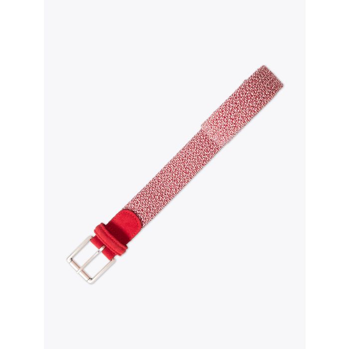 Anderson's AF2984 Elastic Woven Belt Red/White - E35 SHOP