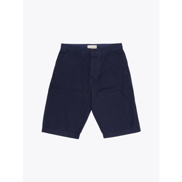 Universal Works Deck Short Canvas Navy - E35 SHOP