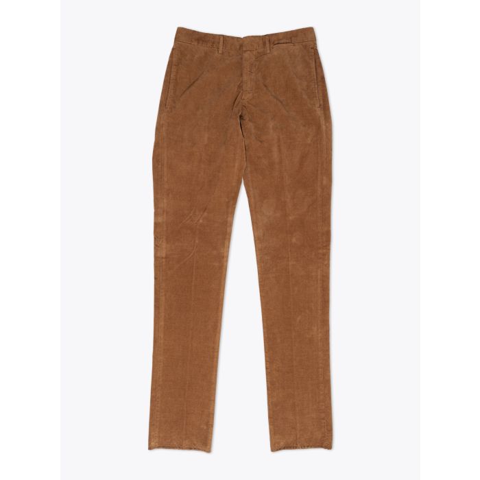 GBS Trousers Adriano Cotton Moleskin Tan - E35 SHOP