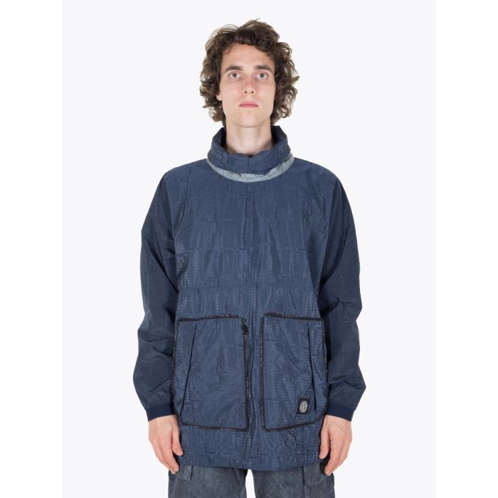 Stone Island 457J4 Dark Blue Packable Anorak - E35 SHOP