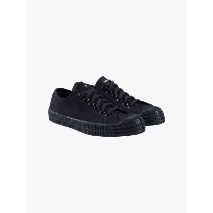 Novesta Star Master Mono 60 Black Canvas Sneakers - E35 SHOP