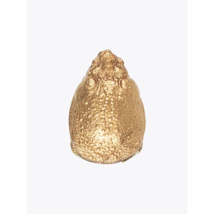 Kobja Gold Toad Skin Zip Purse - E35 SHOP