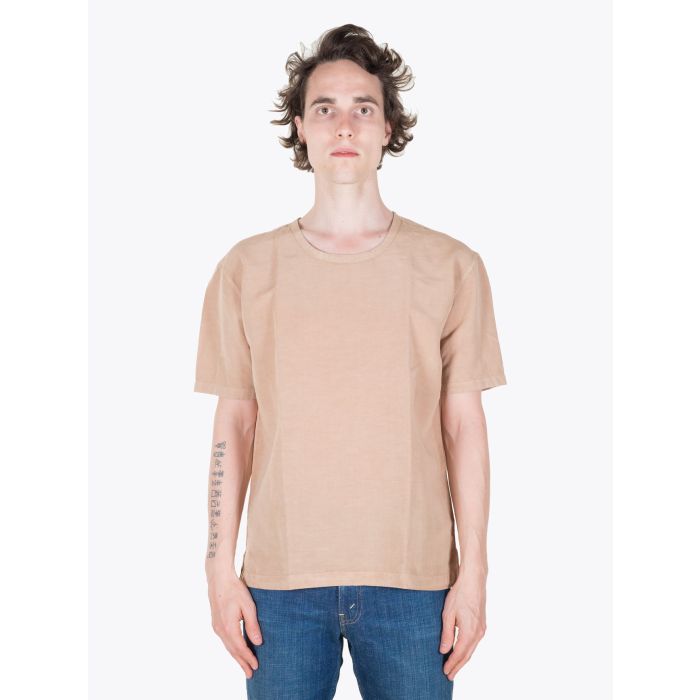 Salvatore Piccolo Brown Crew-Neck T-shirt - E35 SHOP