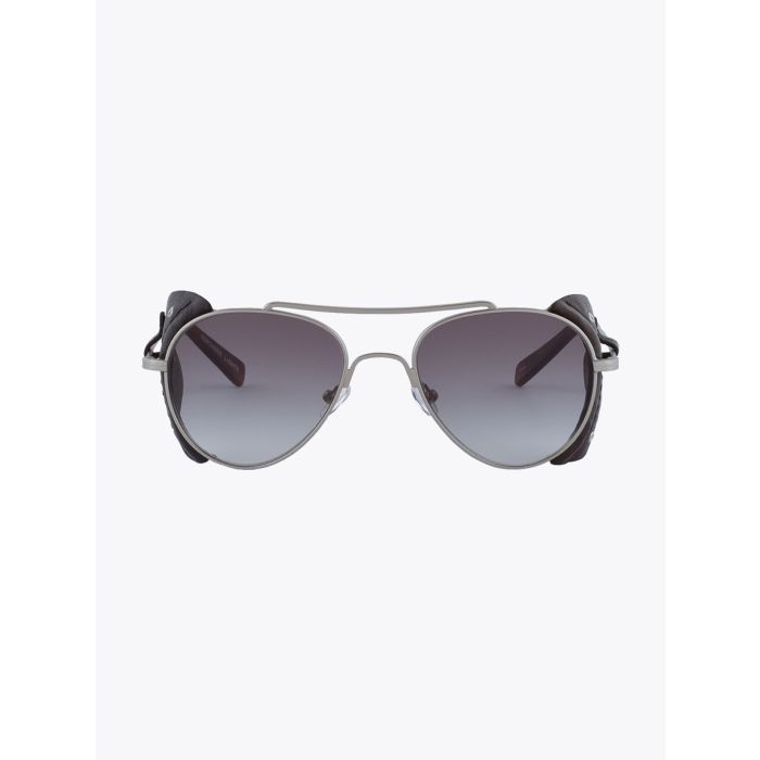 Northern Lights NL 22 Sunglasses Aviator Matte Silver - E35 SHOP