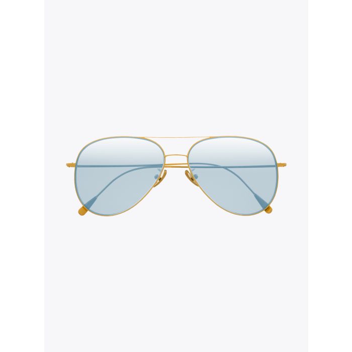 Cutler and Gross 1266 Sunglasses Aviator Gold - E35 SHOP