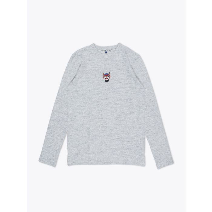 Jupe By Jackie Wapi Long Sleeve T-shirt Grey - E35 SHOP