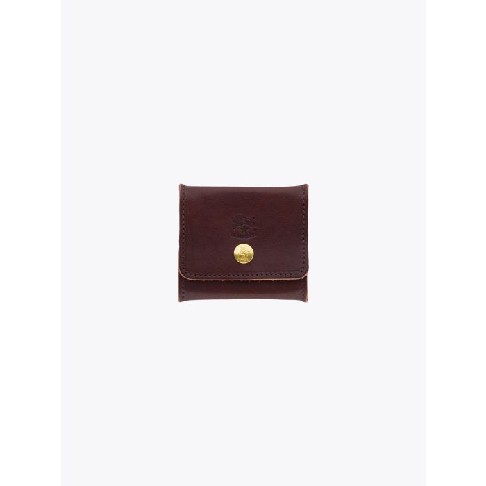 Il Bisonte C0774 Brown Cowhide Leather Coin-Purse - E35 SHOP