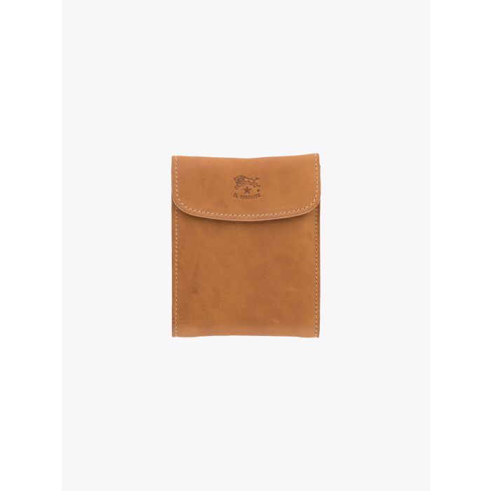 Il Bisonte C0976 Natural Cowhide Leather Wallet - E35 Shop