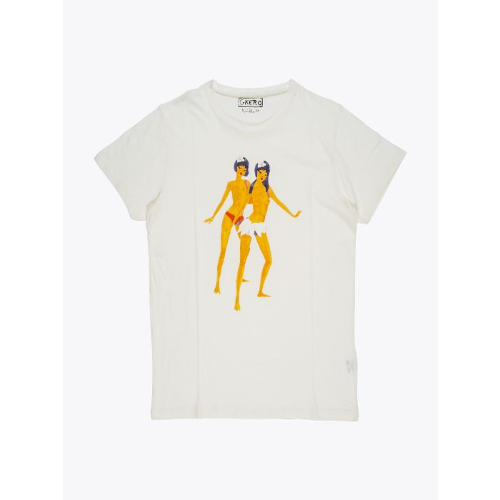 G.Kero Guapas De La Isla Printed Cotton T-shirt - E35 SHOP