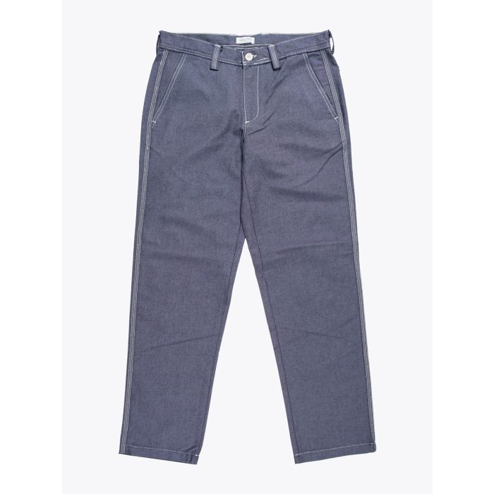 Salvatore Piccolo Blue Straight Work Pants - E35 Shop