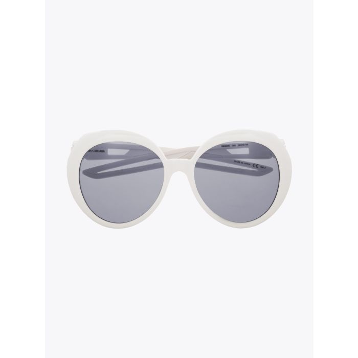 Balenciaga Hybrid Butterfly White Sunglasses - E35 SHOP