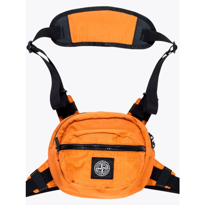 Stone Island 90766 Orange Reflective Bumbag