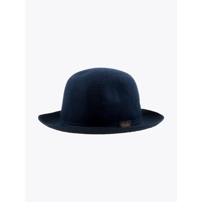 Borsalino Bowler Hat Traveller Navy Blue - E35 SHOP