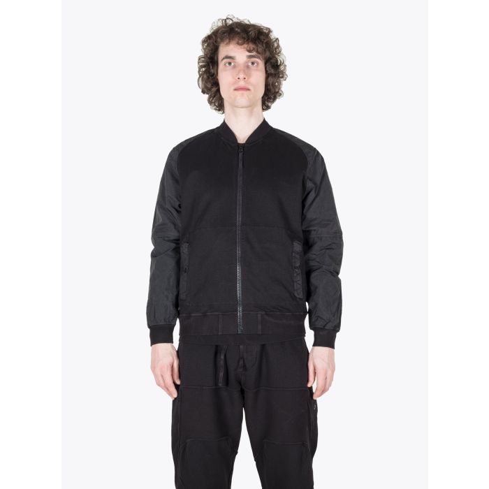 Stone Island Shadow Project 60107 Black Bomber Jacket - E35 SHOP