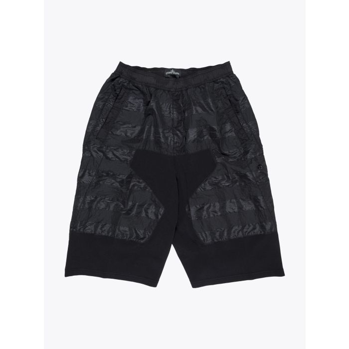 Stone Island Shadow Project L0201Black Bermuda Shorts - E35 SHOP