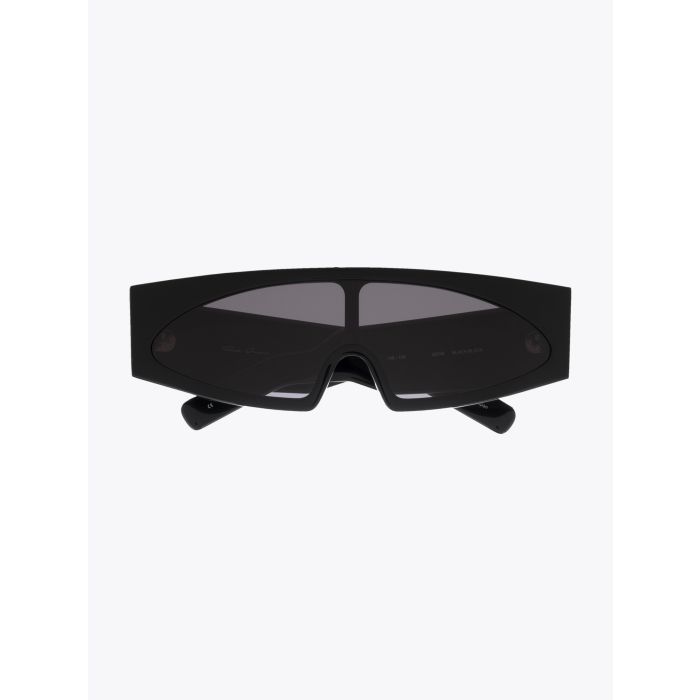 Rick Owens Mask Gene Sunglasses Black/Black - E35 SHOP