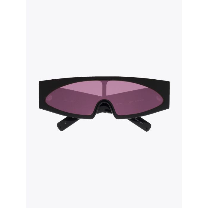 Rick Owens Mask Gene Sunglasses Black/Rose - E35 SHOP