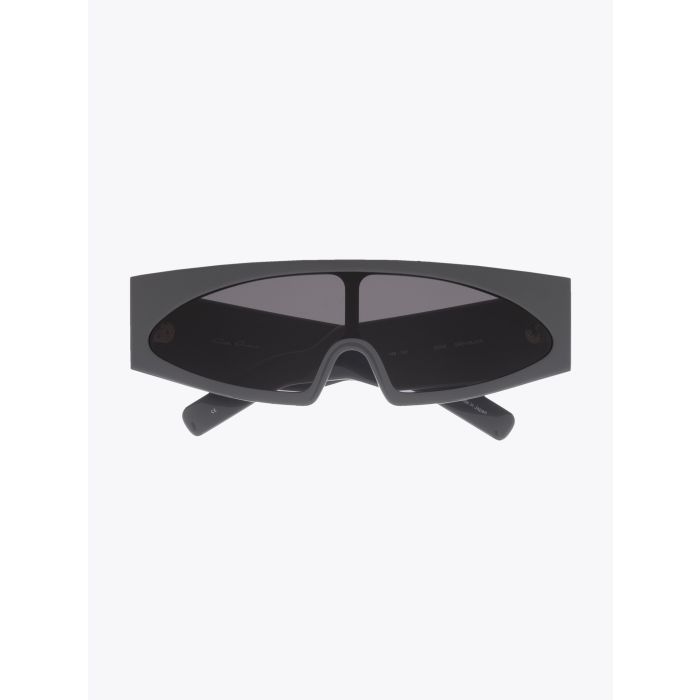 Rick Owens Mask Gene Sunglasses Grey/Grey - E35 SHOP