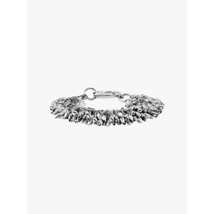 Goti Bracelet BR632 Silver Rose Petals - E35 Shop