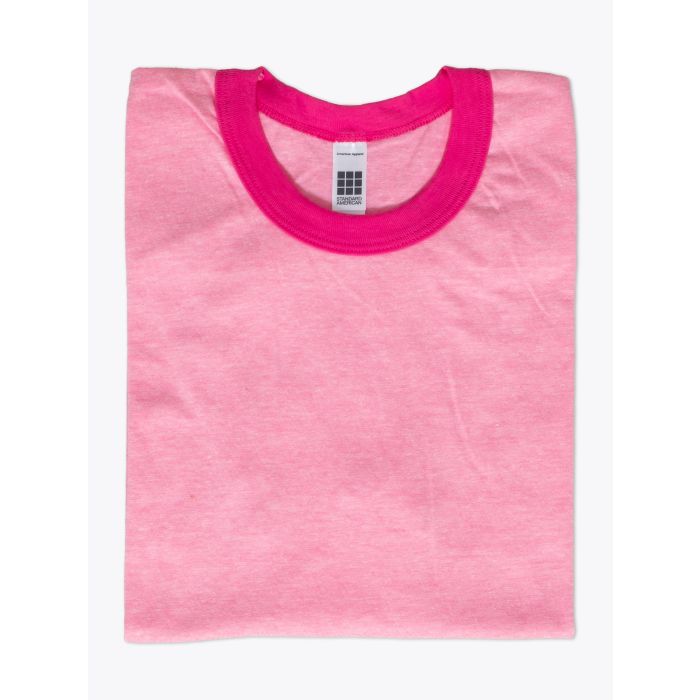 American Apparel M434 Gym T-shirt Pink - E35 Shop