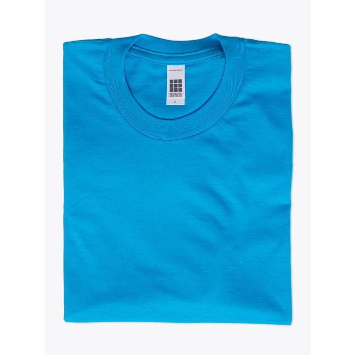 American Apparel 2001 Men’s Fine Jersey T-shirt Teal - E35 SHOP