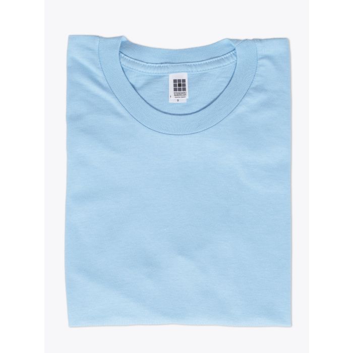 American Apparel 2001 Men’s Fine Jersey T-shirt Baby Blue - E35 SHOP