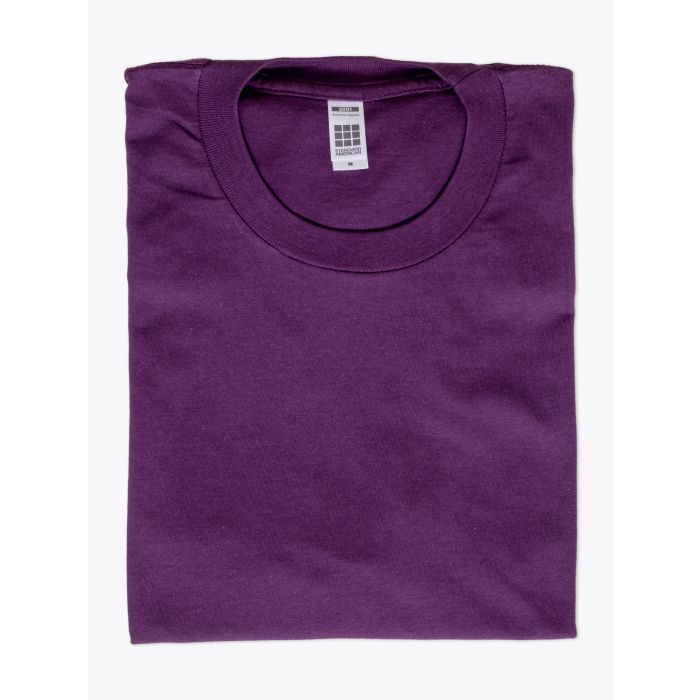 American Apparel 2001 Men’s Fine Jersey T-shirt Eggplant - E35 Shop