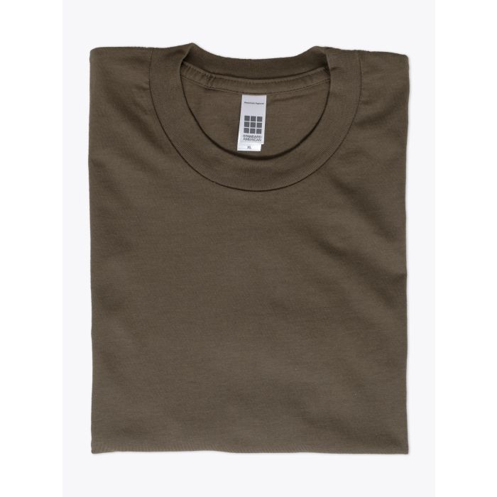 American Apparel 2001 Men’s Fine Jersey T-shirt Army - E35 Shop