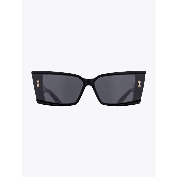 AKONI Lynx Cat-Eye Black Sunglasses - E35 SHOP