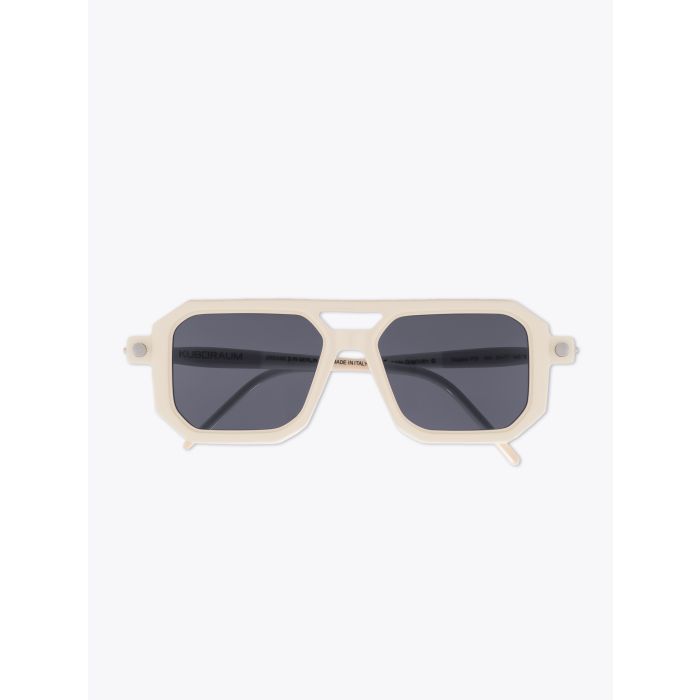 Kuboraum P8 White Mask Sunglasses - E35 SHOP