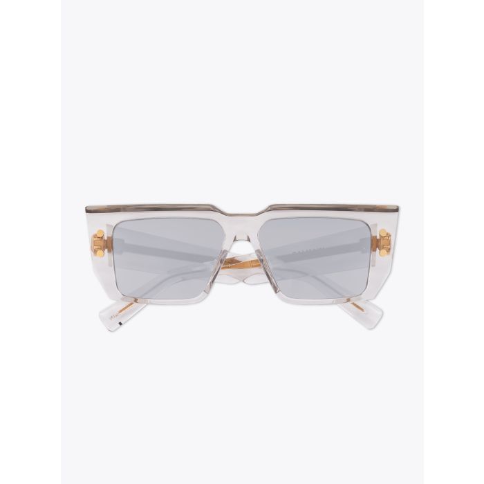 Balmain B-VI Square Crystal Sunglasses - E35 SHOP