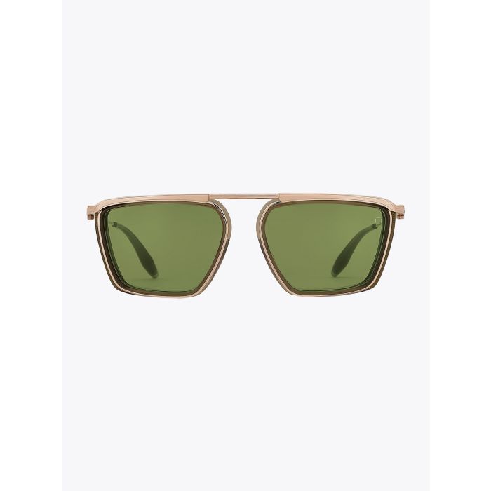 Akoni Ulysses Sunglasses Olive/White Gold (205C) - E35 Shop