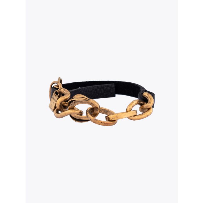 Goti Bracelet BR2043 Gold-Plated Silver/Leather - E35 Shop