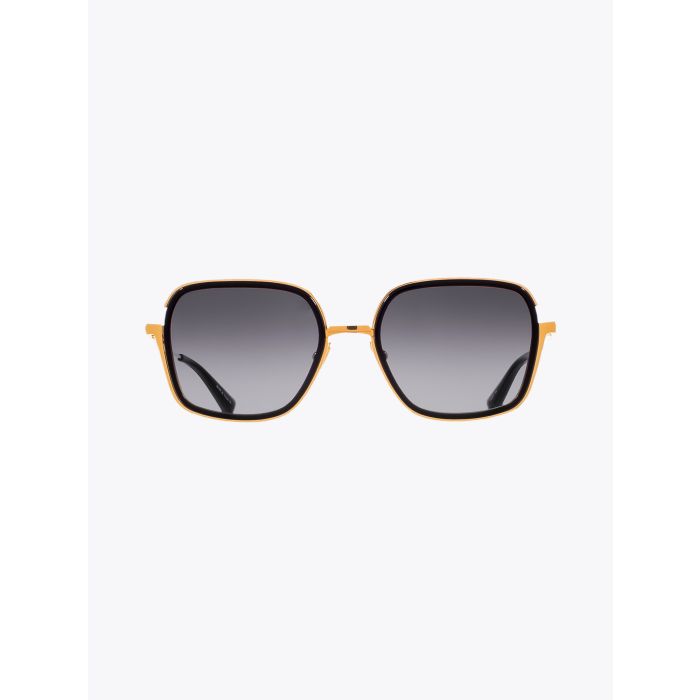 Christian Roth CR-101 Black / Yellow Gold Sunglasses - E35 SHOP