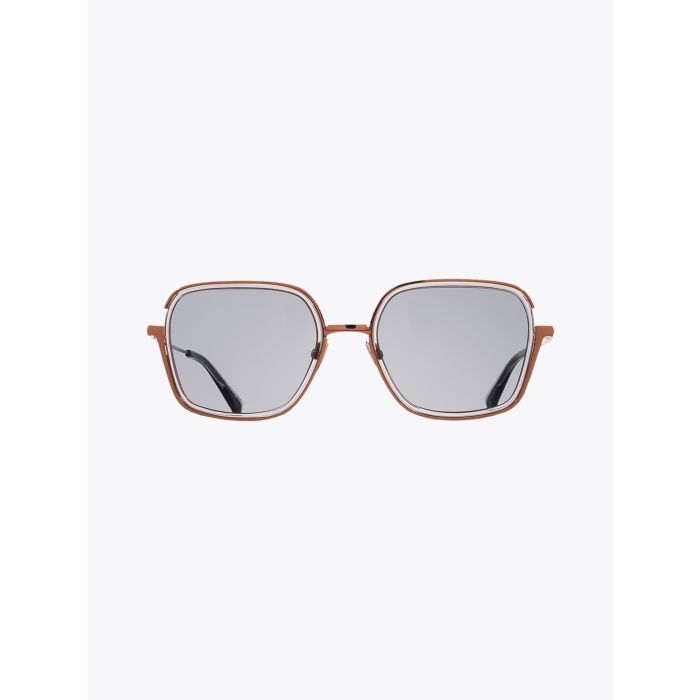 Christian Roth CR-101 Grey Crystal / Rose Gold Sunglasses - E35 SHOP