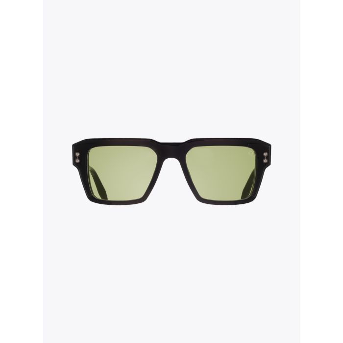 AKONI Hercules Square Crystal Black Sunglasses - E35 SHOP