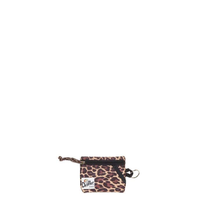 Drifter Key Coin Pouch Leopard - E35 Shop