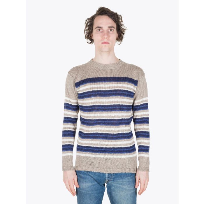 Howlin' Bobby Smiles Crew Neck Knitwear Taupe - E35 SHOP