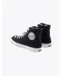 Onitsuka Tiger Scoop Black/White Canvas Sneakers - E35 SHOP