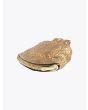 Kobja Toad Skin Purse Zip Gold - E35 SHOP
