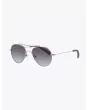 Northern Lights NL 22 Sunglasses Aviator Matte Silver - E35 SHOP