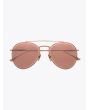 Dita Axial (DTS502) Rose Gold Sunglasses - E35 SHOP