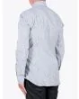Salvatore Piccolo Striped Indigo Cotton Oxford Shirt - E35 SHOP