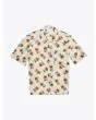 Salvatore Piccolo Printed Beige Camp Shirt - E35 SHOP