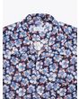 Salvatore Piccolo Printed Navy Blue Camp Shirt - E35 SHOP