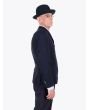 Salvatore Piccolo Toledo Navy Blue Wool Blazer Jacket - E35 SHOP