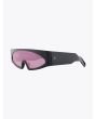 Rick Owens Mask Gene Sunglasses Black/Rose - E35 SHOP