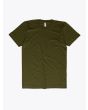 American Apparel 2001 Men’s Fine Jersey T-shirt Olive - E35 SHOP