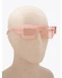 Kuboraum X12 Pink Acetate Sunglasses - E35 SHOP