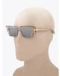 Balmain B-VI Square Crystal Sunglasses - E35 SHOP